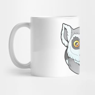 little cute lemur Mug